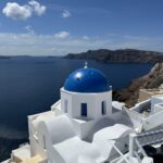 2025 Santorini Greece travel guide – digital itinerary for luxury island getaway with whitewashed villas, cliffside views, and Aegean Sea sunsets